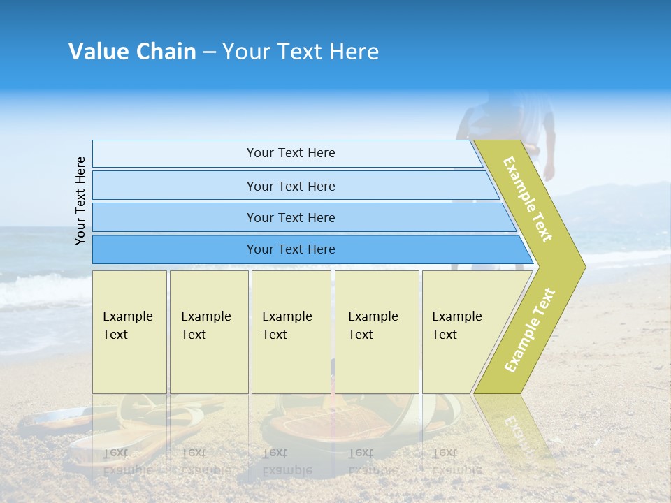 Husband Saint Wave PowerPoint Template