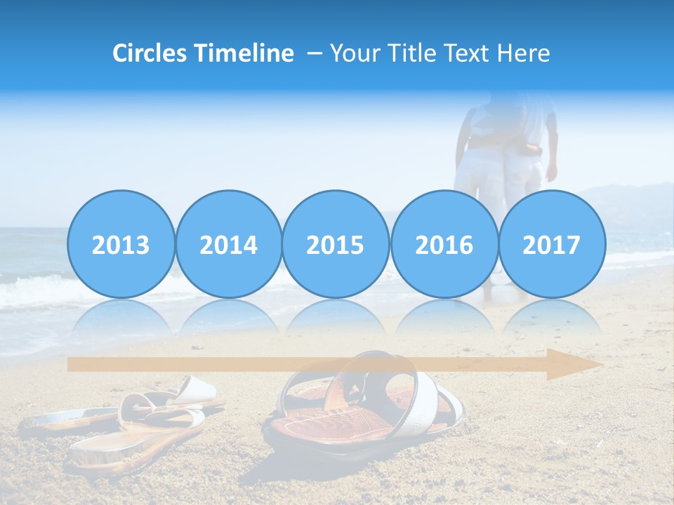 Husband Saint Wave PowerPoint Template