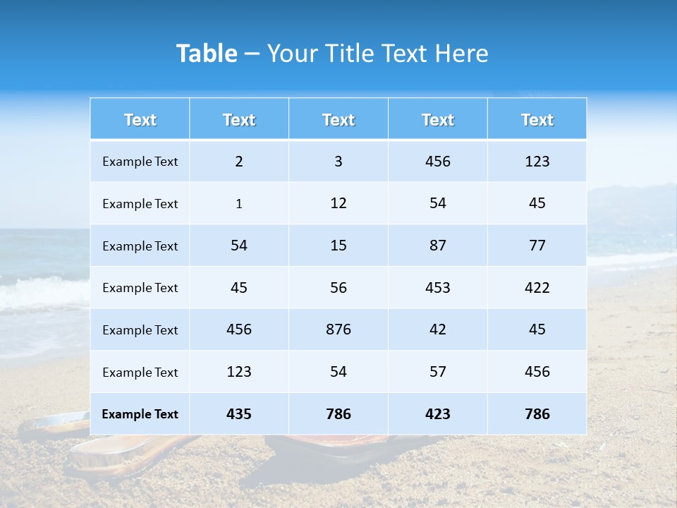 Husband Saint Wave PowerPoint Template