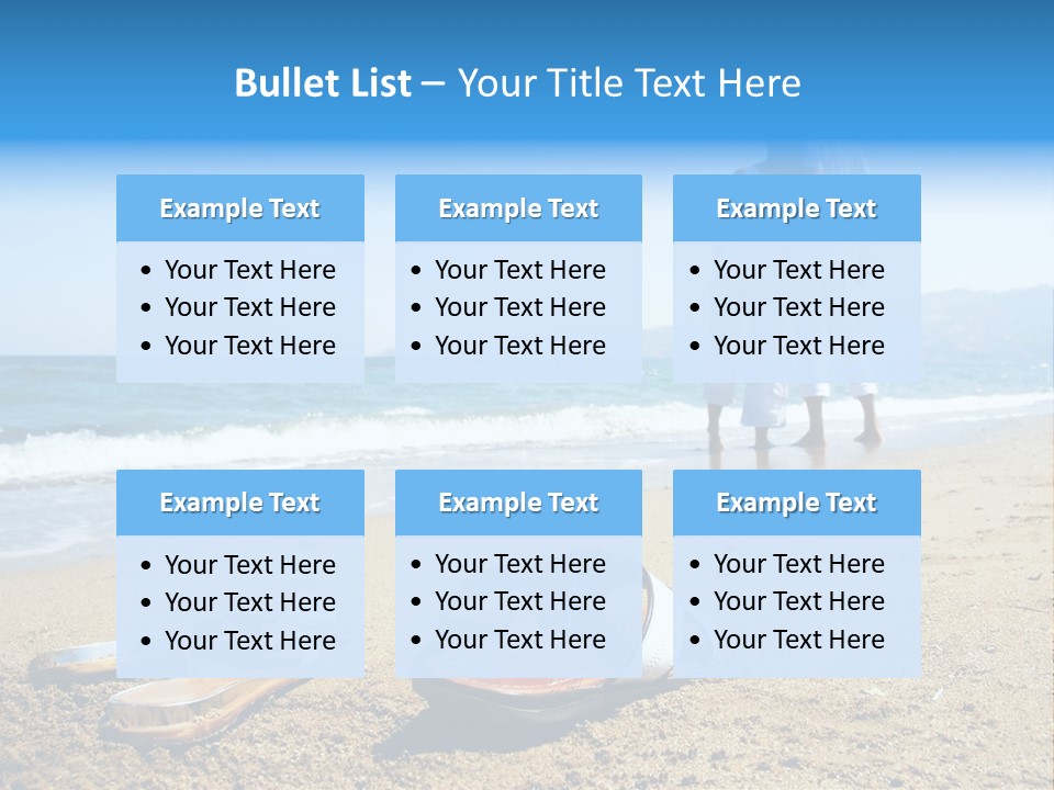 Husband Saint Wave PowerPoint Template