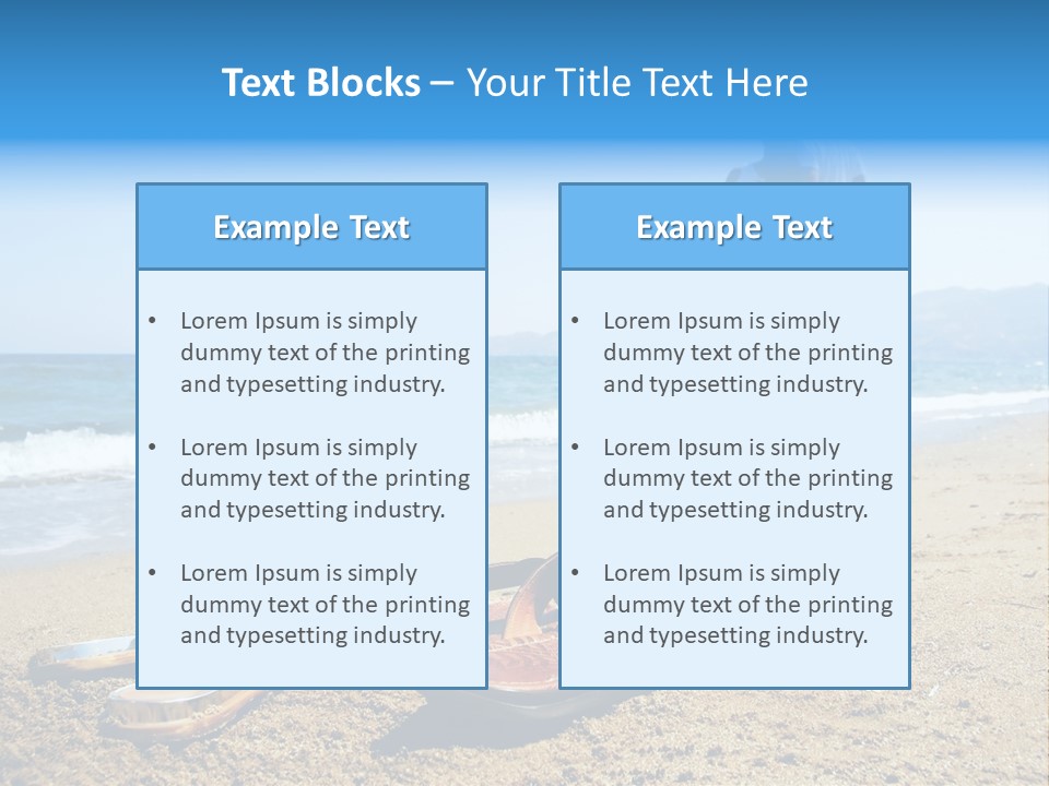 Husband Saint Wave PowerPoint Template