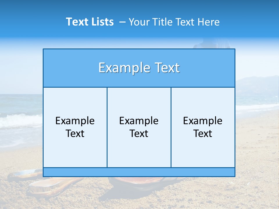 Husband Saint Wave PowerPoint Template