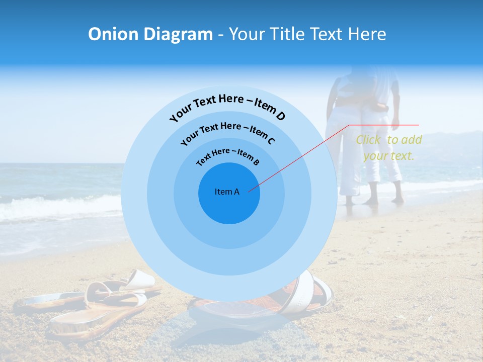 Husband Saint Wave PowerPoint Template