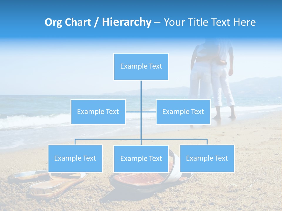 Husband Saint Wave PowerPoint Template