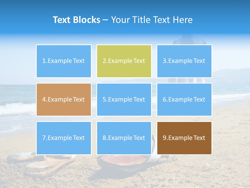 Husband Saint Wave PowerPoint Template