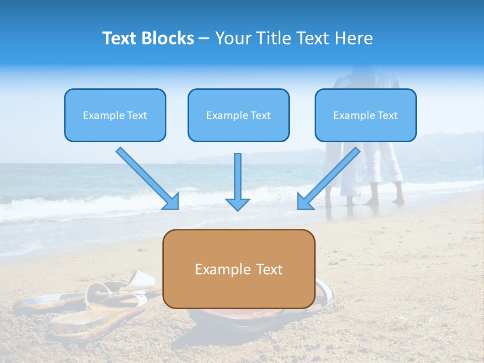 Husband Saint Wave PowerPoint Template