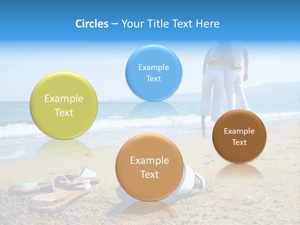 Husband Saint Wave PowerPoint Template