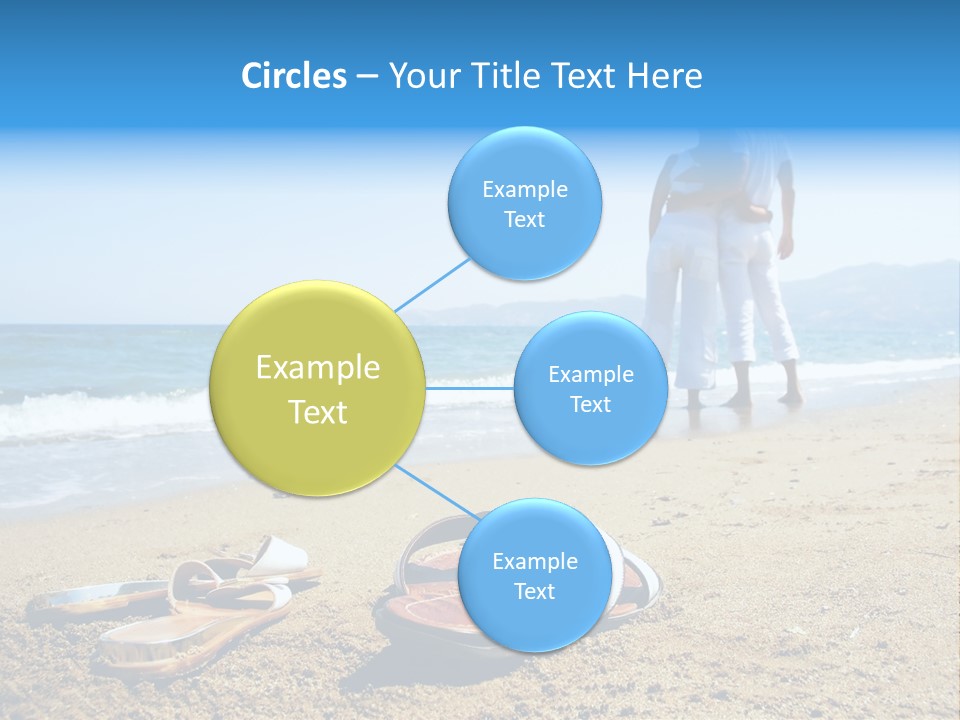 Husband Saint Wave PowerPoint Template