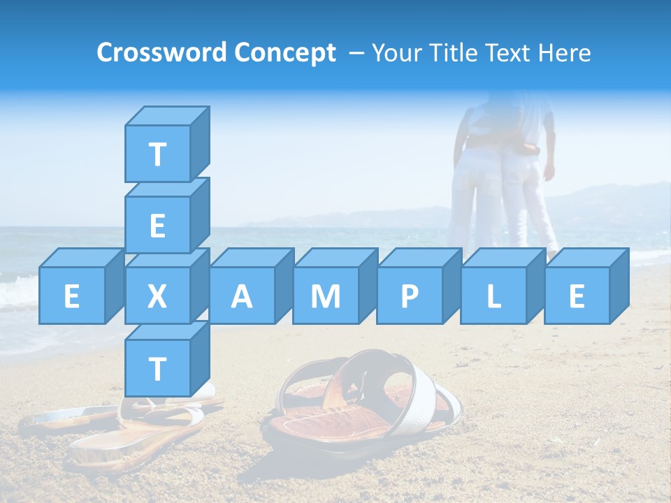 Husband Saint Wave PowerPoint Template