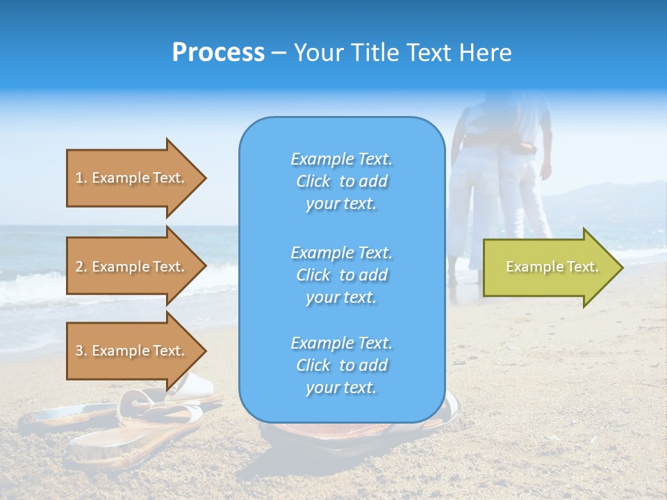 Husband Saint Wave PowerPoint Template