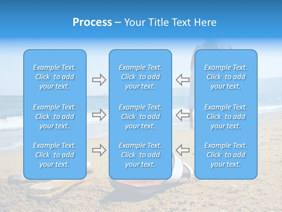 Husband Saint Wave PowerPoint Template
