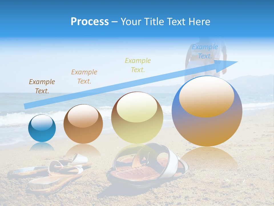 Husband Saint Wave PowerPoint Template