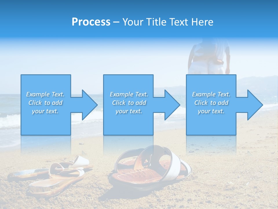 Husband Saint Wave PowerPoint Template