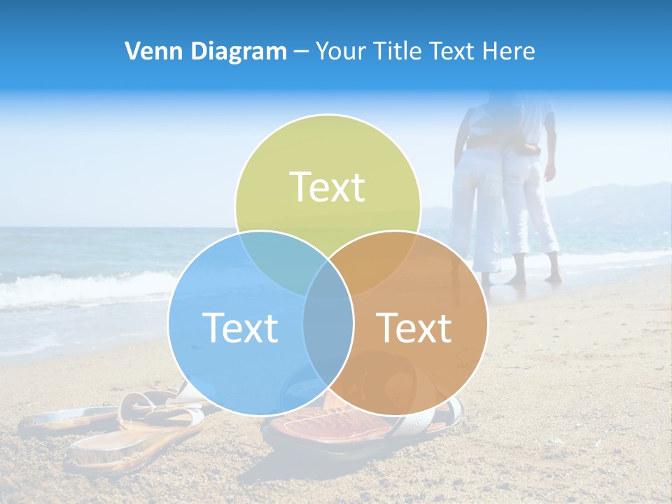 Husband Saint Wave PowerPoint Template