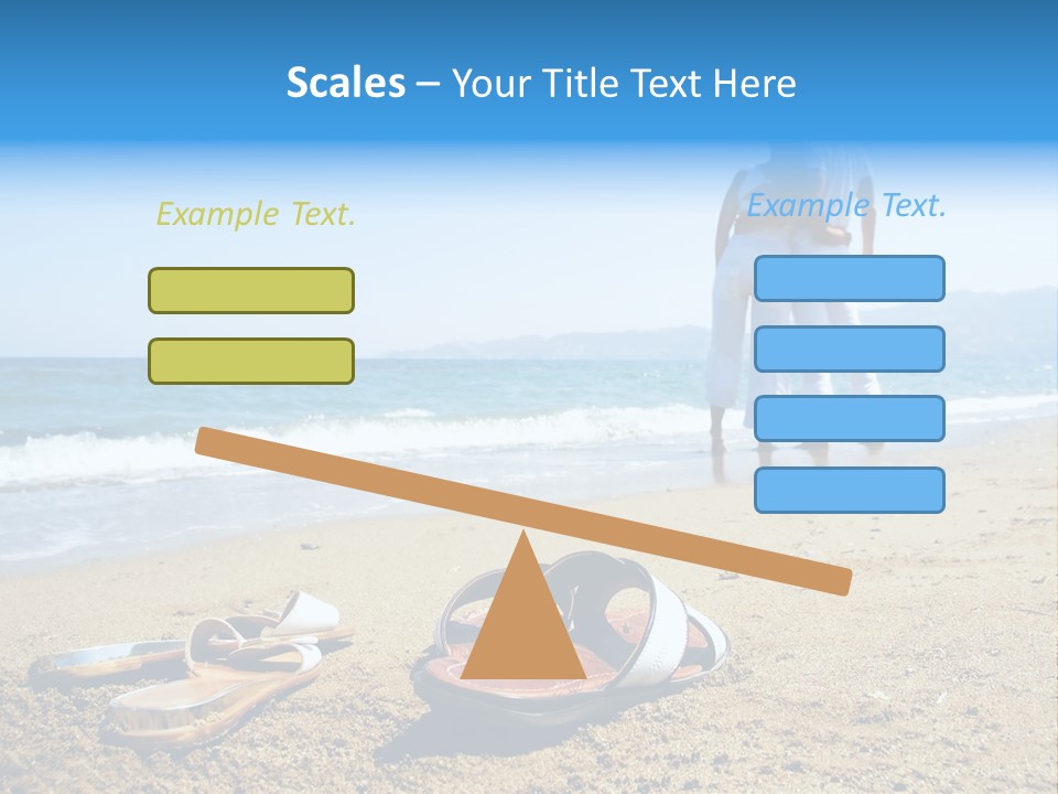 Husband Saint Wave PowerPoint Template