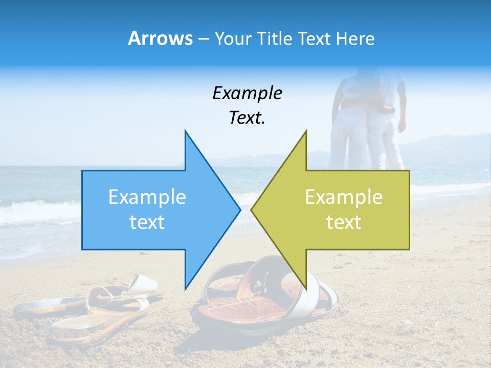 Husband Saint Wave PowerPoint Template