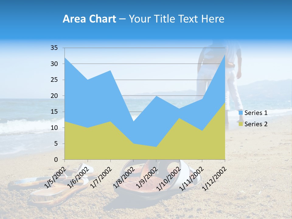 Husband Saint Wave PowerPoint Template
