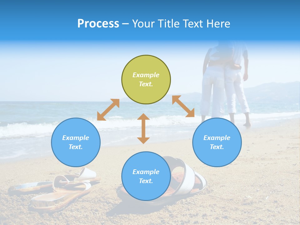 Husband Saint Wave PowerPoint Template