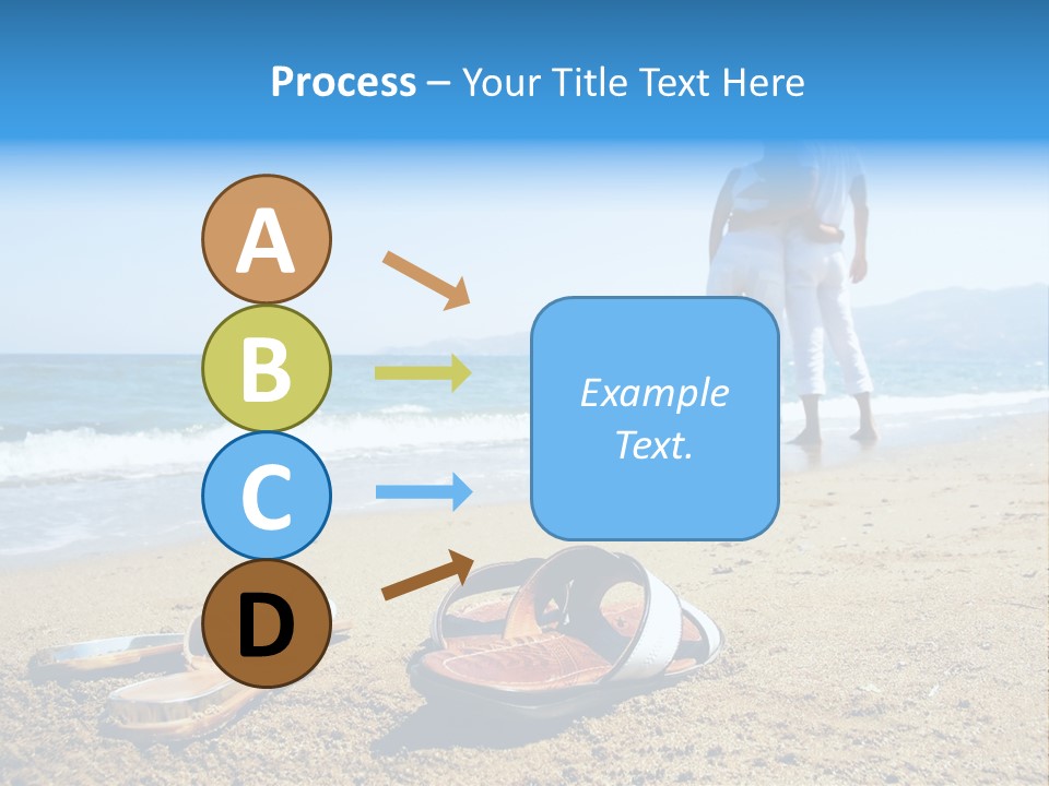 Husband Saint Wave PowerPoint Template