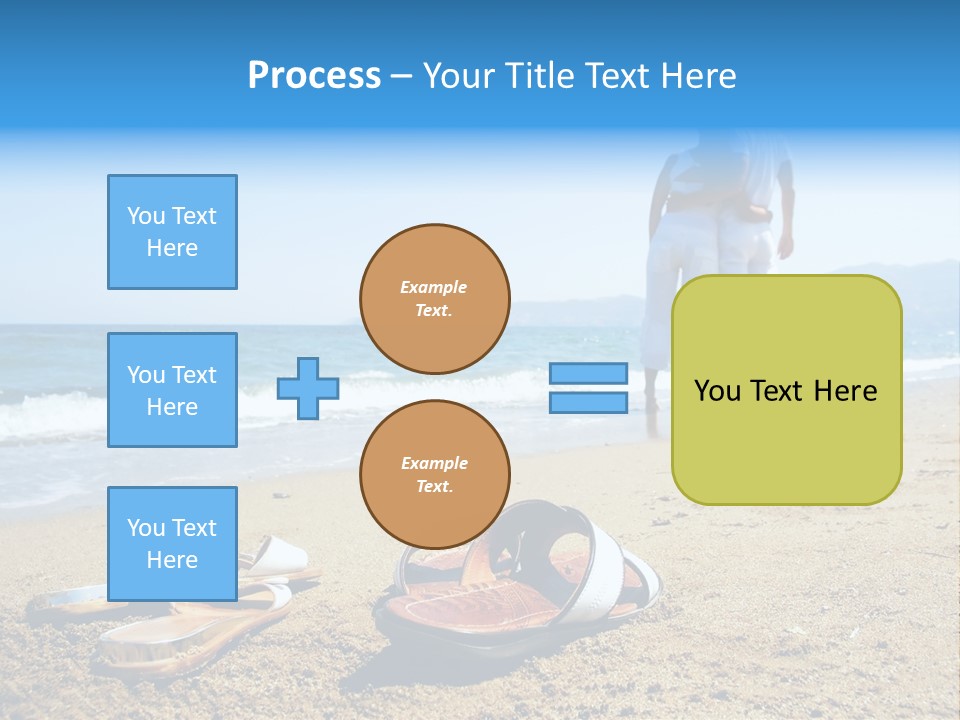 Husband Saint Wave PowerPoint Template