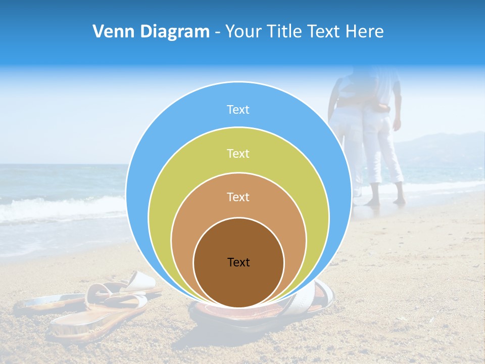 Husband Saint Wave PowerPoint Template