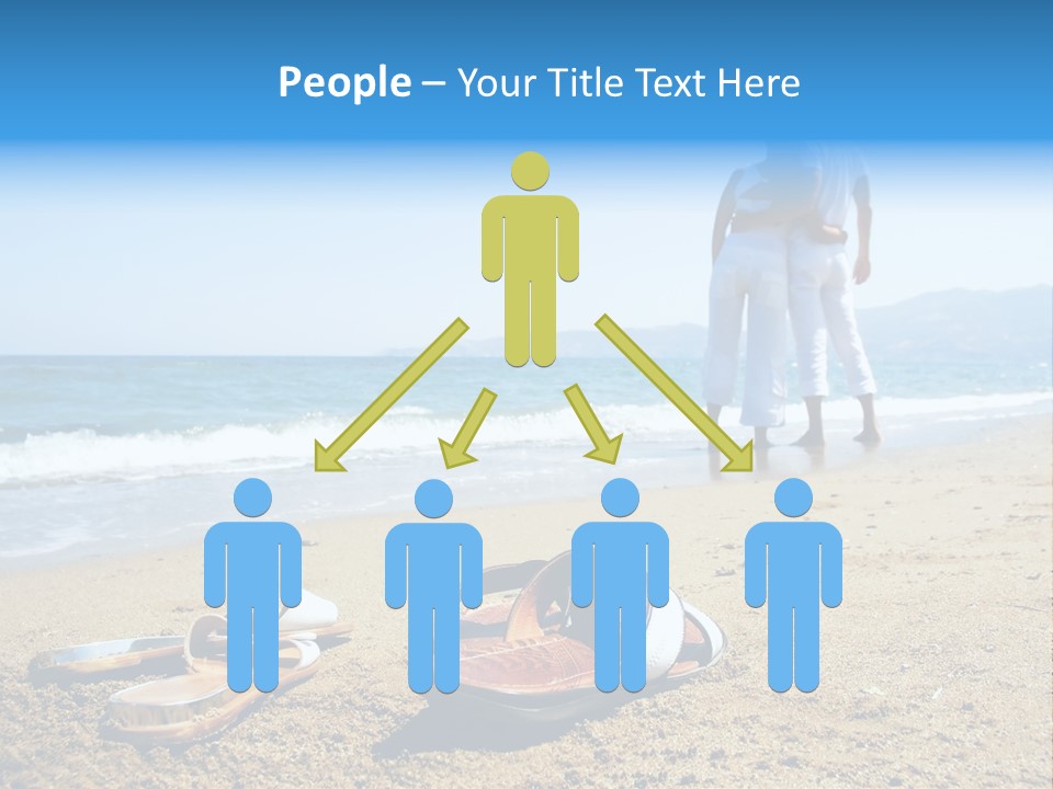 Husband Saint Wave PowerPoint Template