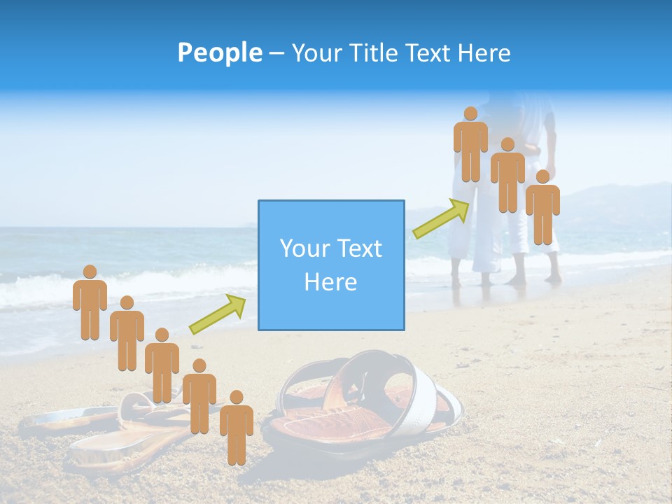 Husband Saint Wave PowerPoint Template