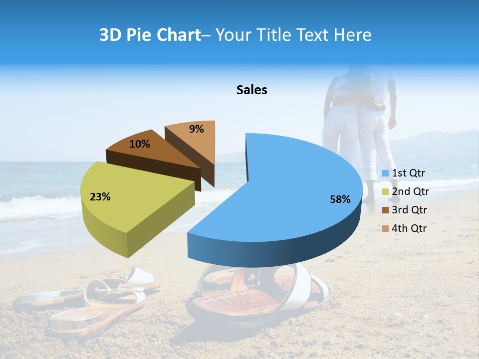 Husband Saint Wave PowerPoint Template