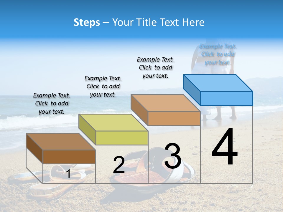 Husband Saint Wave PowerPoint Template