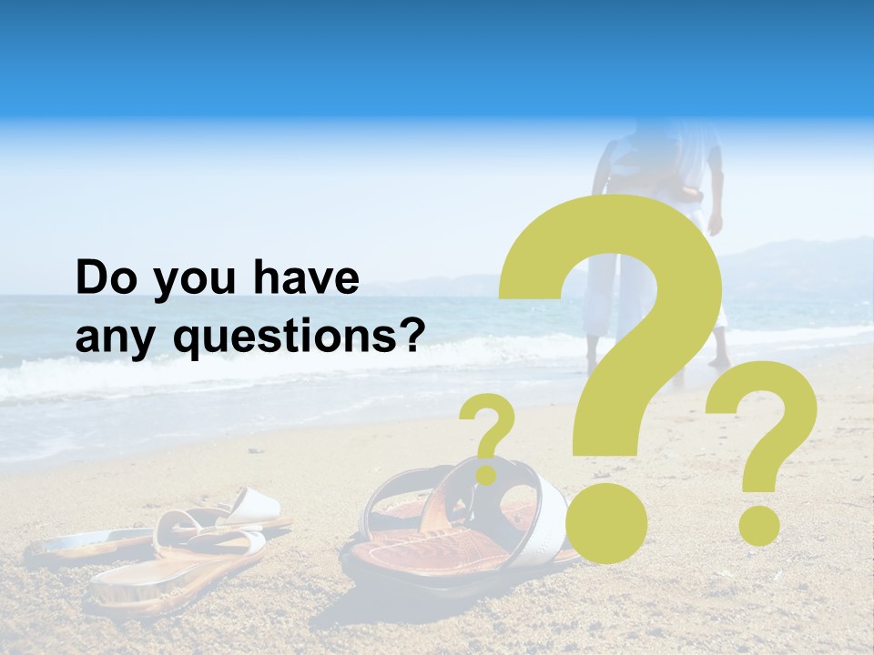 Husband Saint Wave PowerPoint Template