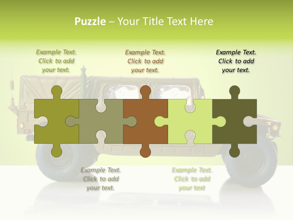 Camo Brown Fashion PowerPoint Template