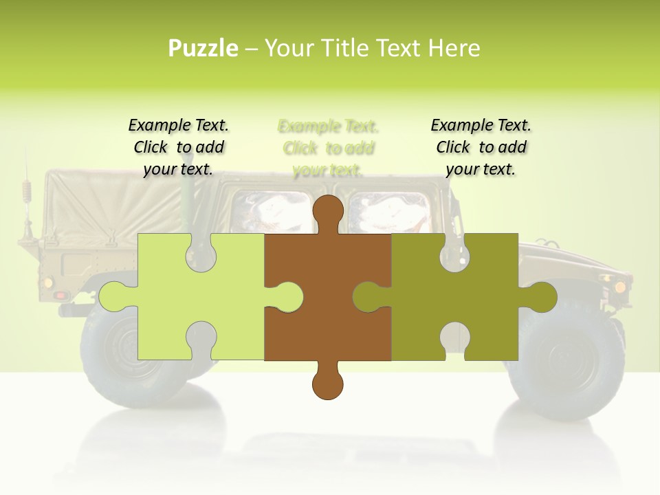 Camo Brown Fashion PowerPoint Template