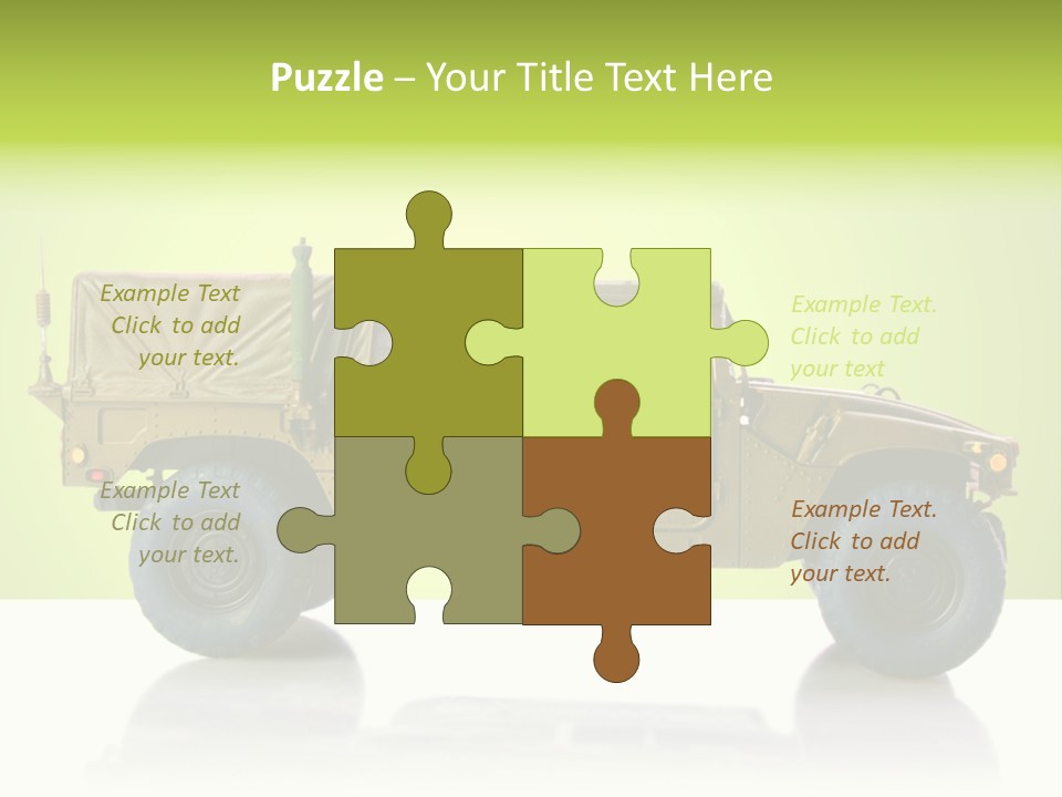 Camo Brown Fashion PowerPoint Template