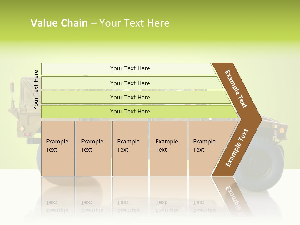 Camo Brown Fashion PowerPoint Template