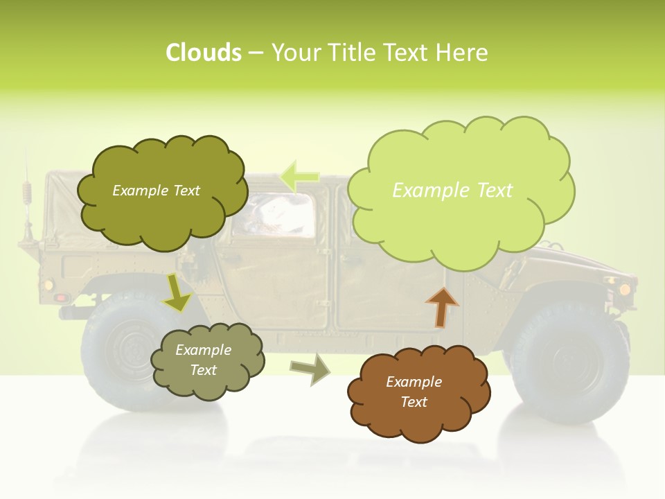 Camo Brown Fashion PowerPoint Template