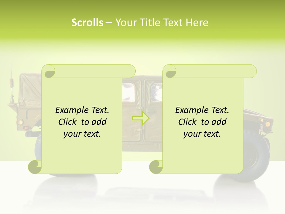 Camo Brown Fashion PowerPoint Template