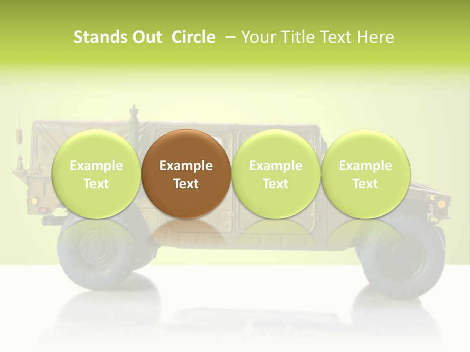 Camo Brown Fashion PowerPoint Template