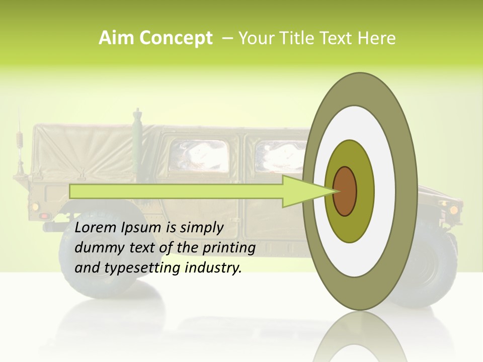 Camo Brown Fashion PowerPoint Template