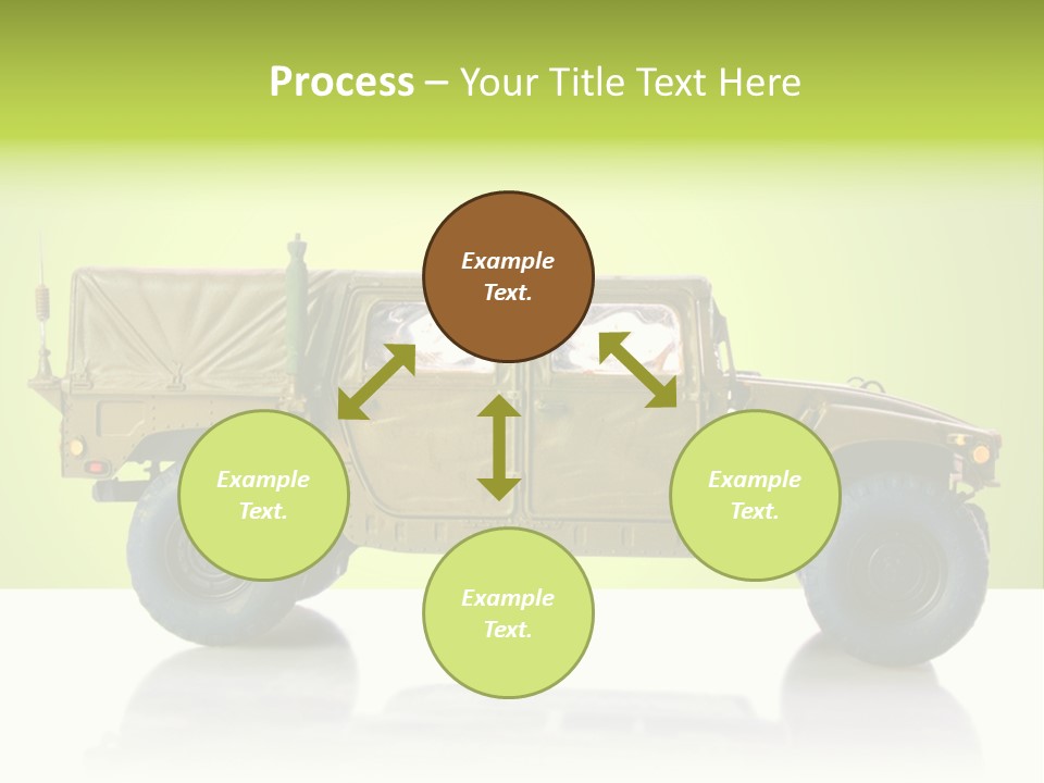 Camo Brown Fashion PowerPoint Template