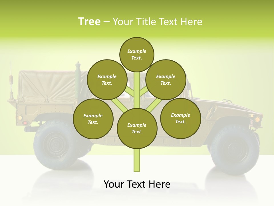 Camo Brown Fashion PowerPoint Template