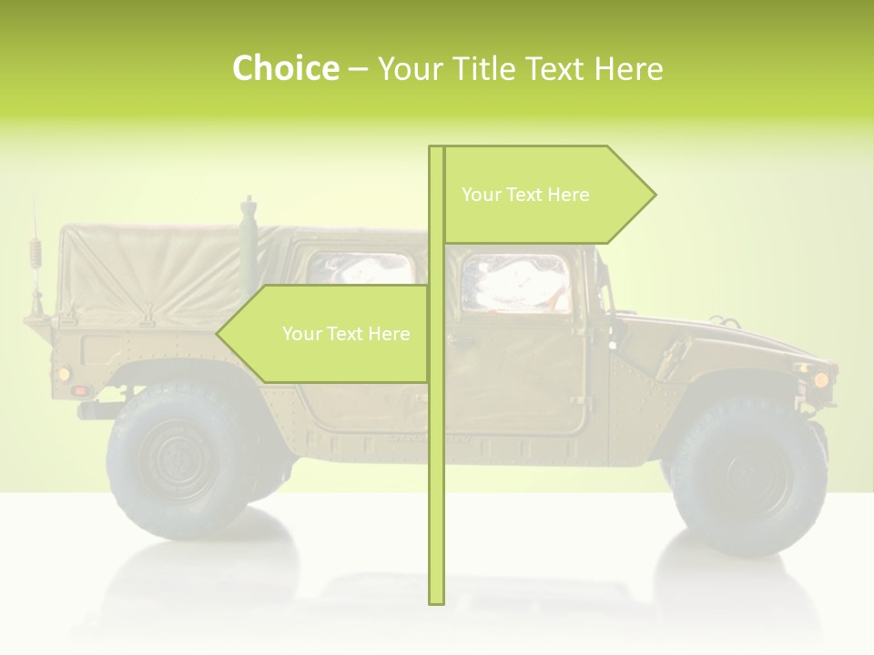 Camo Brown Fashion PowerPoint Template