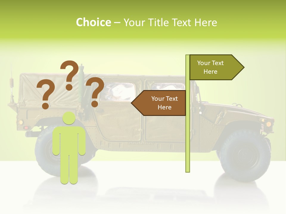 Camo Brown Fashion PowerPoint Template