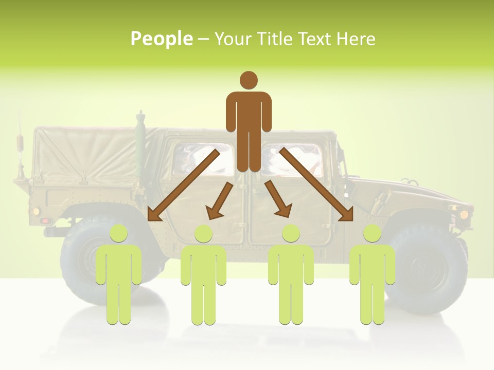 Camo Brown Fashion PowerPoint Template