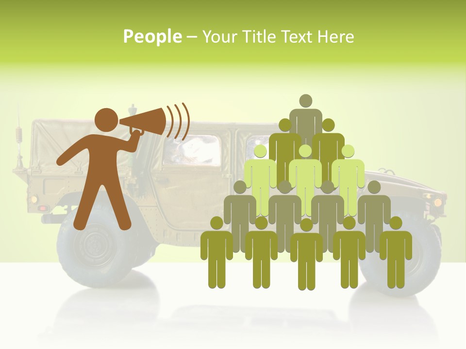 Camo Brown Fashion PowerPoint Template