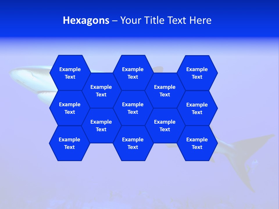 Grey Underwater Gray PowerPoint Template