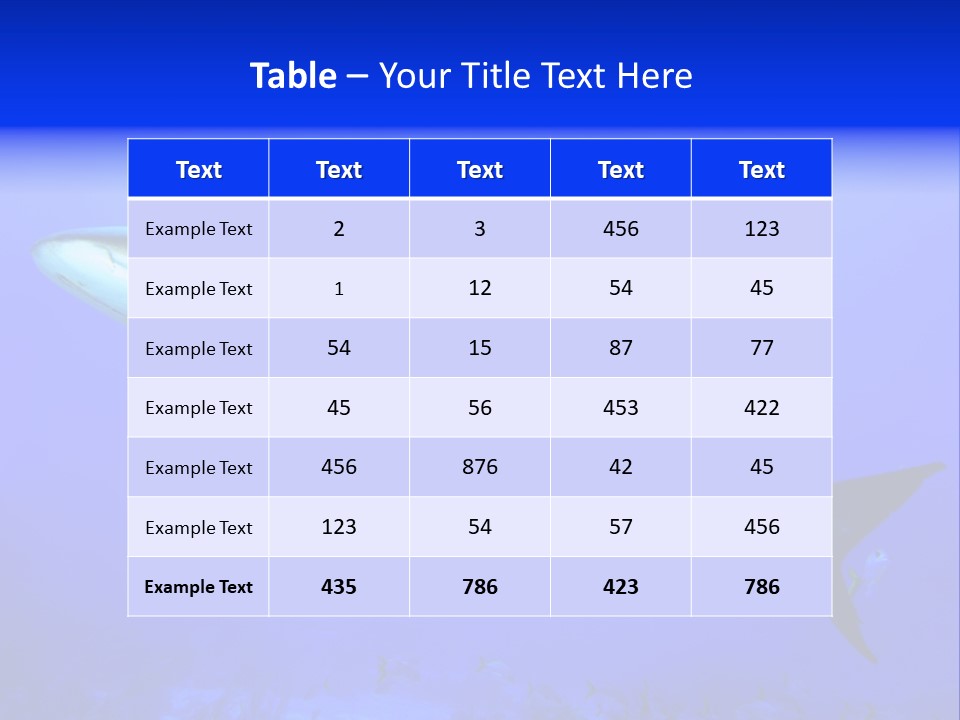 Grey Underwater Gray PowerPoint Template