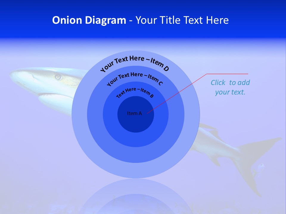 Grey Underwater Gray PowerPoint Template