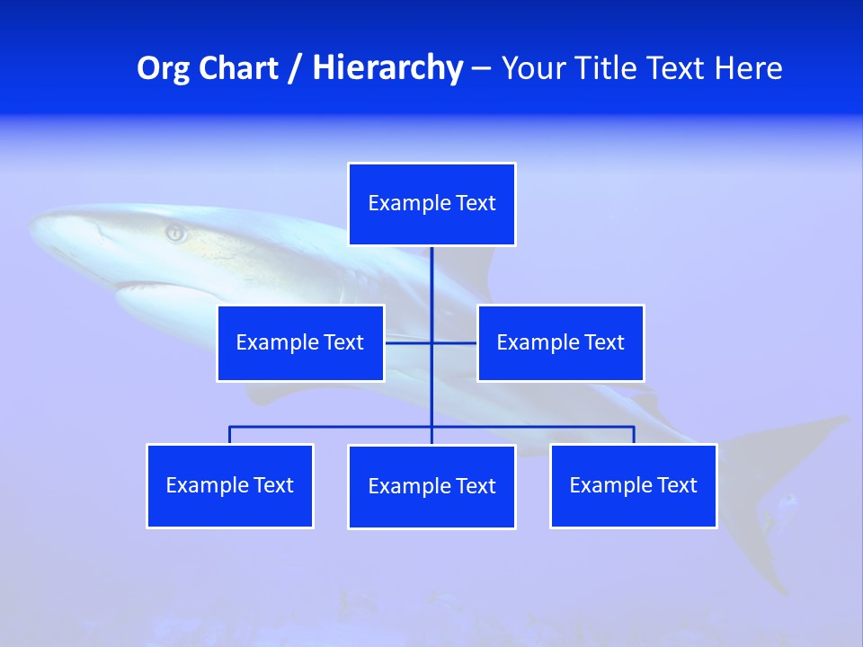 Grey Underwater Gray PowerPoint Template