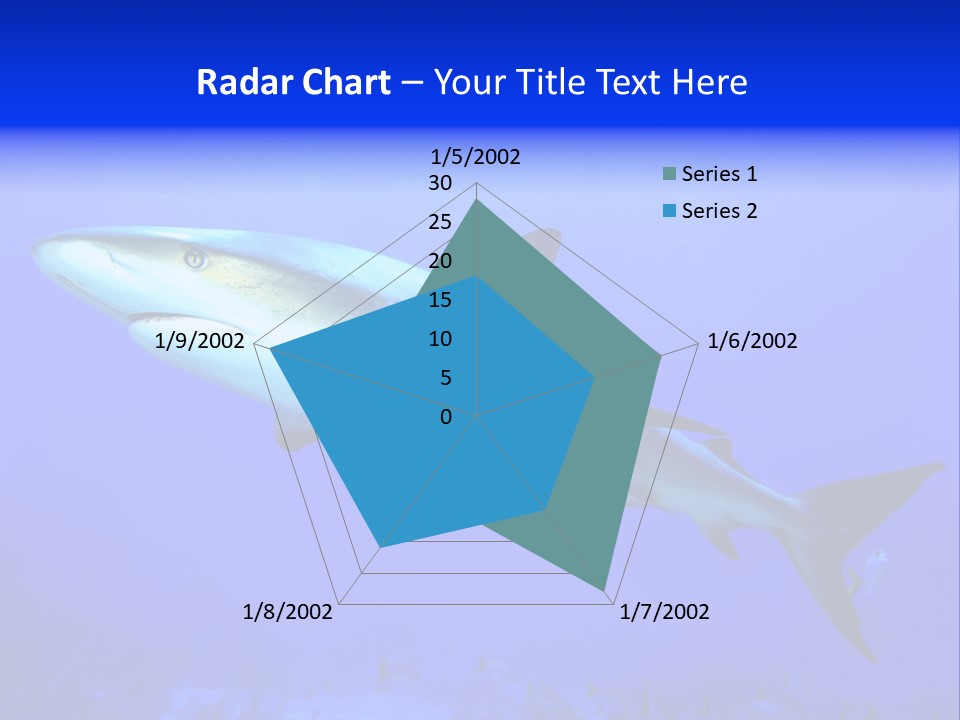 Grey Underwater Gray PowerPoint Template