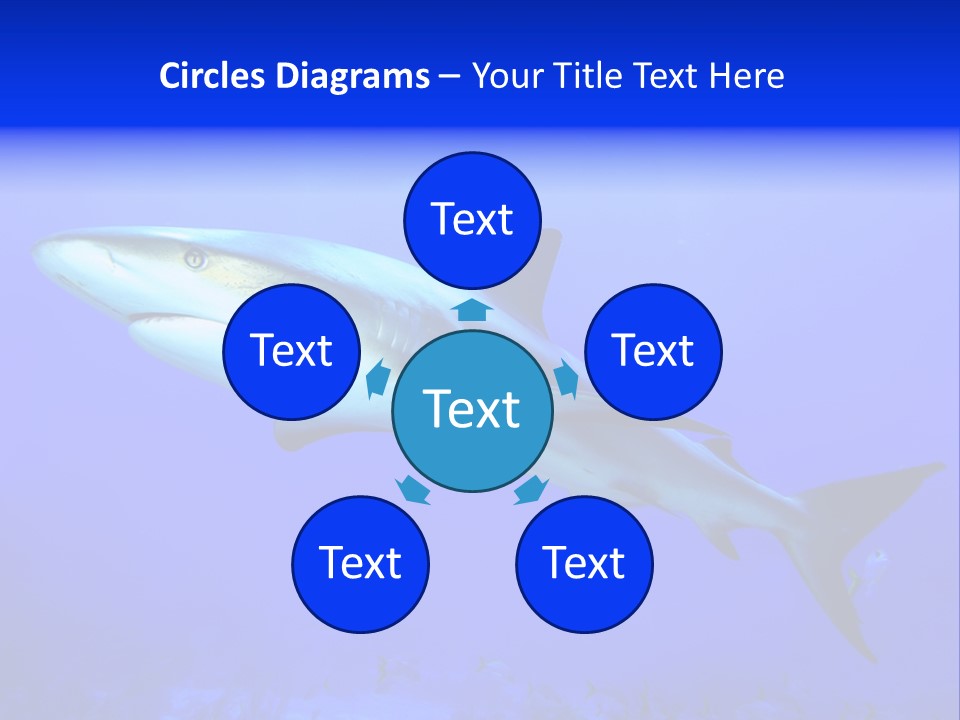 Grey Underwater Gray PowerPoint Template